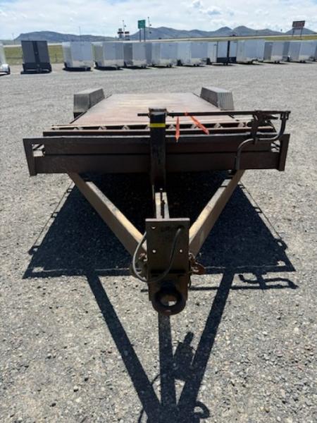Used 2002 Talbert Mfg 20' Flatbed Trailer