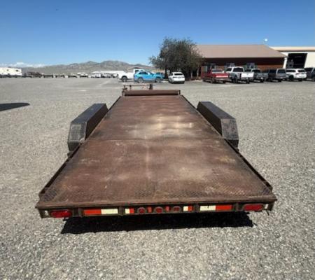 Used 2002 Talbert Mfg 20' Flatbed Trailer