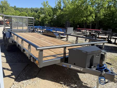 New 2026 Diamond C Trailers TUT 206 20X83 Utility Trailer