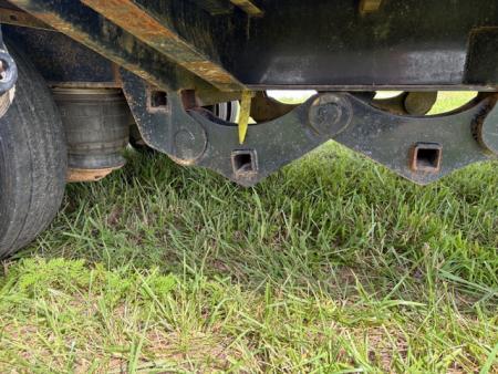 Used 2024 Iron Bull 102x38 Tandem 30K Hydrotail W/15K Axles, Air Ride, Hydro Jacks, & Disc Brakes