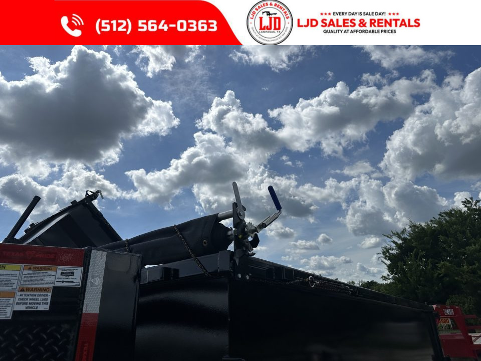New 2026 Texas Pride - 14 X 4 - Dump Trailer 3/16" Floor - 16K GVWR