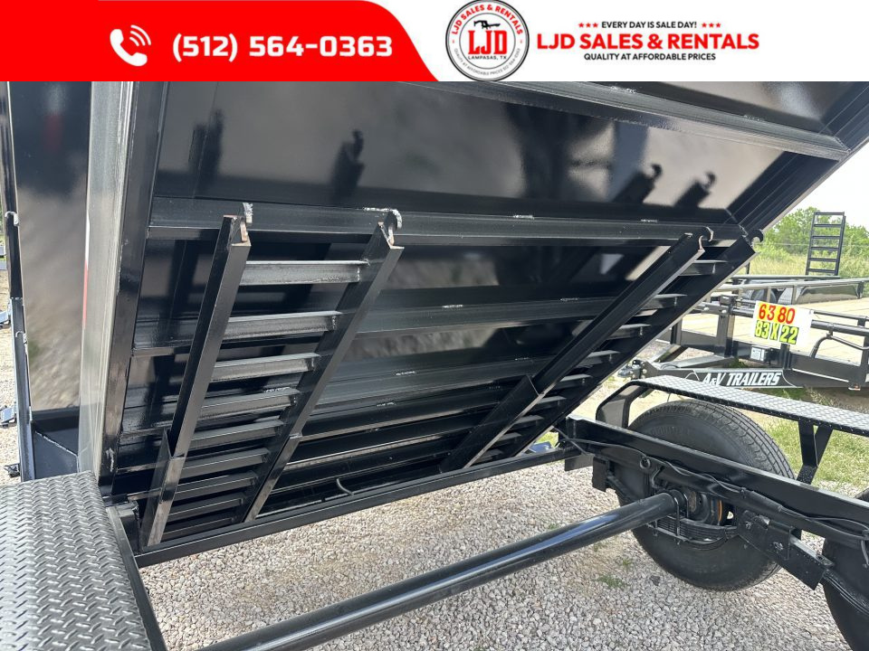 New 2026 Texas Pride - 14 X 4 - Dump Trailer 3/16" Floor - 16K GVWR