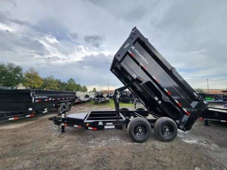 New 2026 Iron Bull DTB8314072 83X14' With 4' Sides 7Ga Floor Side Armor 15k Gvwr Dump Trailer8