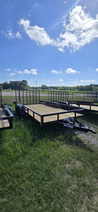 New 2026 Buck Dandy 16 X 83 TA Utility Trailer