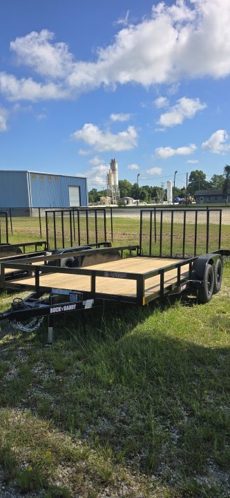 New 2026 Buck Dandy 16 X 83 TA Utility Trailer