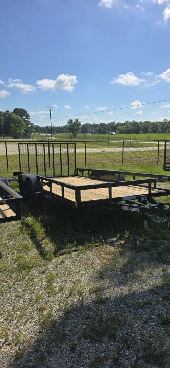 New 2026 Buck Dandy 16 X 83 TA Utility Trailer