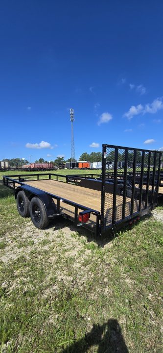 New 2026 Buck Dandy 16 X 83 TA Utility Trailer