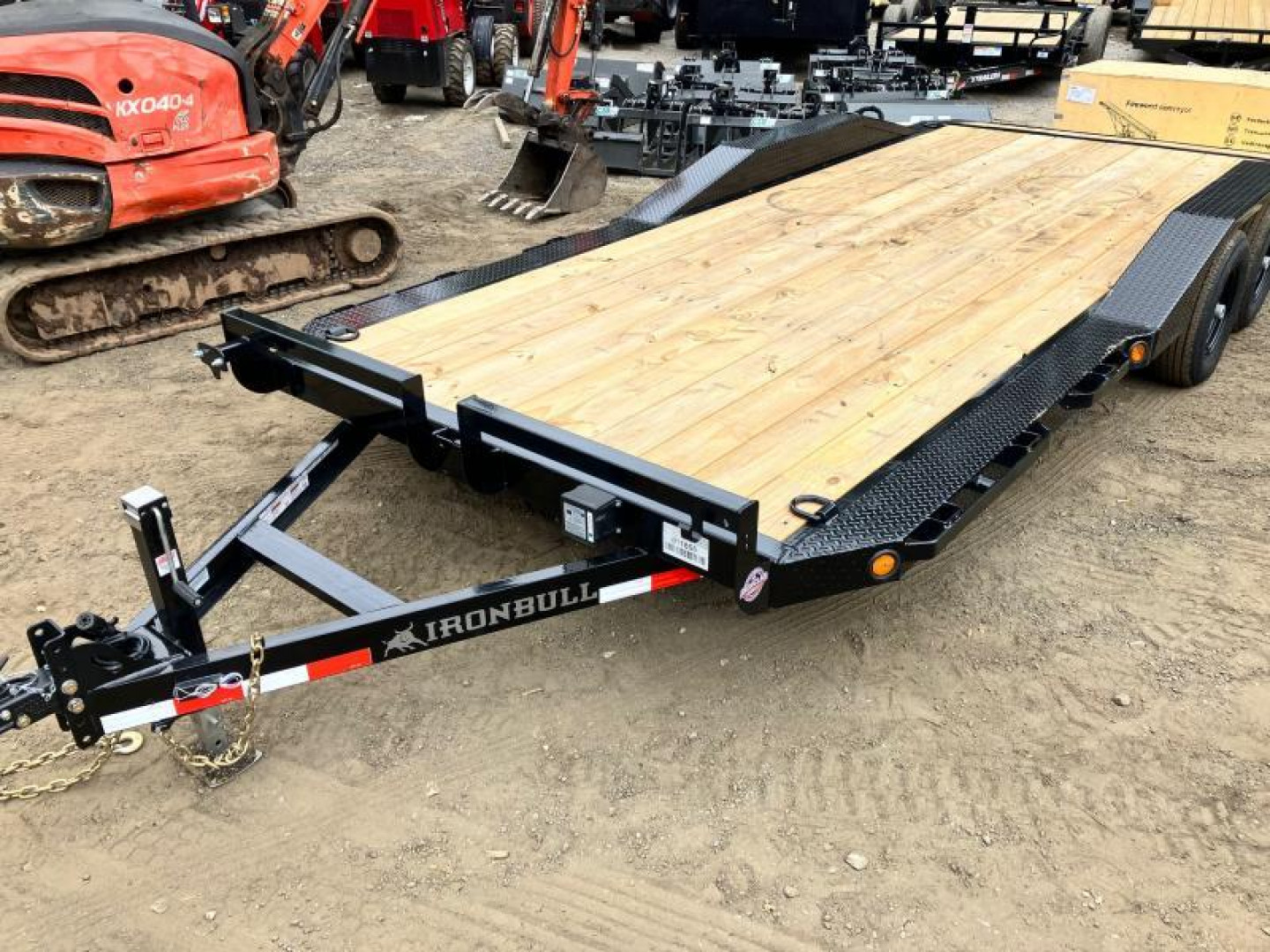 New 2026-Iron-Bull-Trailers-8.5×22-10K-Buggy-Hauler-Drive-Over-Fender-C10K822I