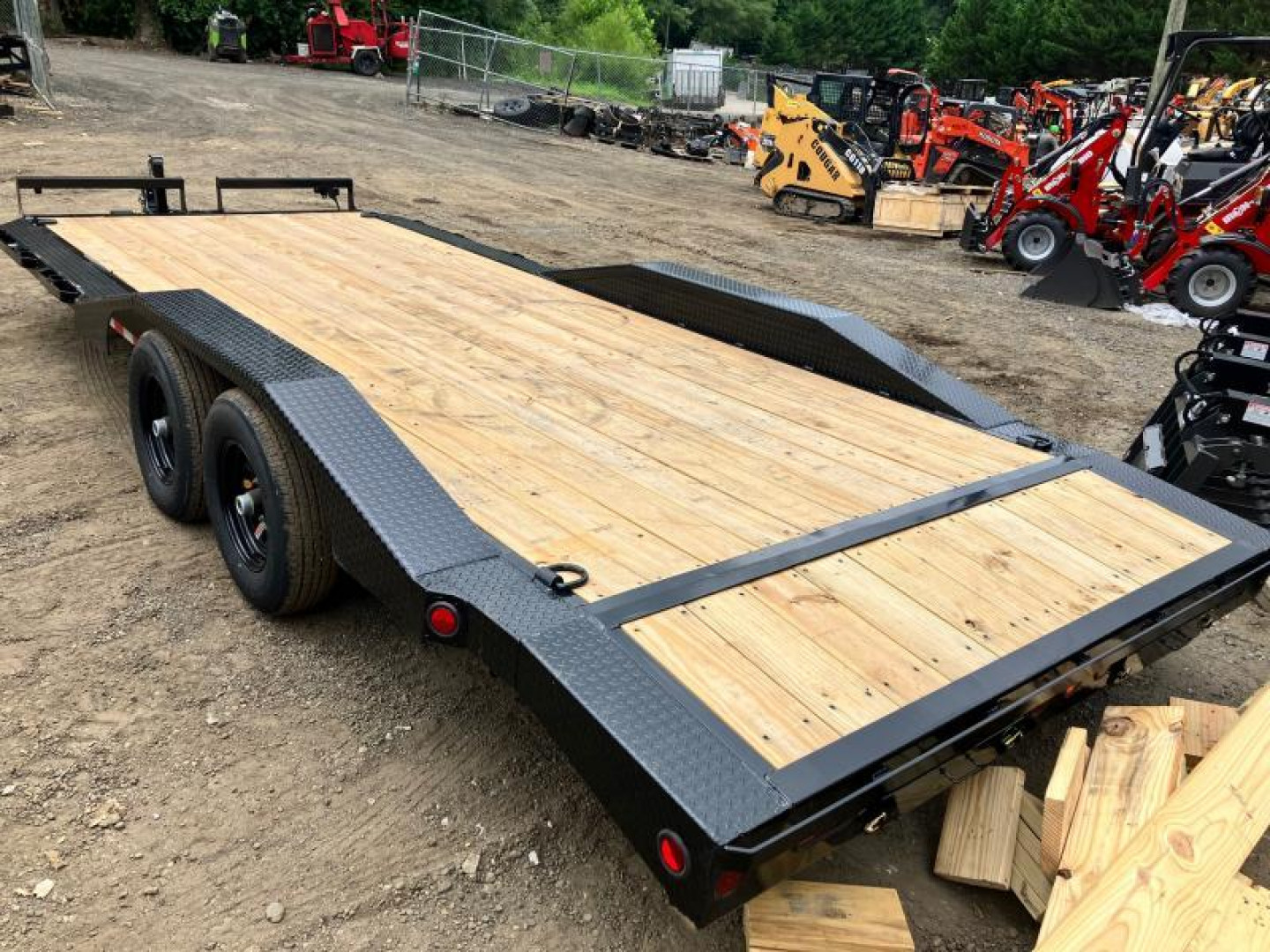 New 2026-Iron-Bull-Trailers-8.5×22-10K-Buggy-Hauler-Drive-Over-Fender-C10K822I