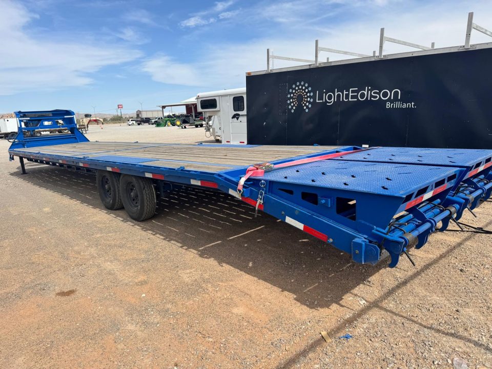 New 2025 RawMaxx FDX-10-14K Flatbed Trailer