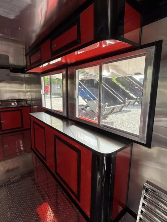 New 2026 Coast 2 Coast 8.5X20 TA CONCESSION TRAILER FULLY EQUIPED BLACKOUT Concession