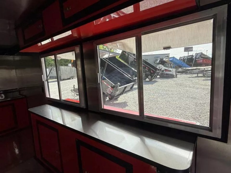 New 2026 Coast 2 Coast 8.5X20 TA CONCESSION TRAILER FULLY EQUIPED BLACKOUT Concession