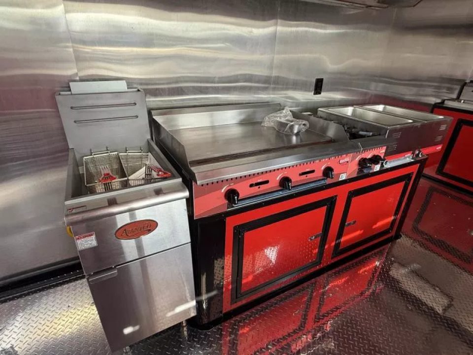 New 2026 Coast 2 Coast 8.5X20 TA CONCESSION TRAILER FULLY EQUIPED BLACKOUT Concession