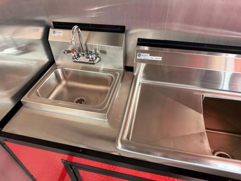 New 2026 Coast 2 Coast 8.5X20 TA CONCESSION TRAILER FULLY EQUIPED BLACKOUT Concession