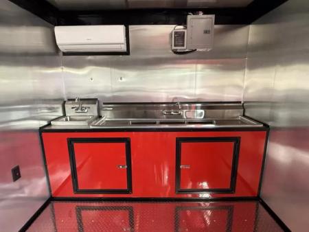 New 2026 Coast 2 Coast 8.5X20 TA CONCESSION TRAILER FULLY EQUIPED BLACKOUT Concession