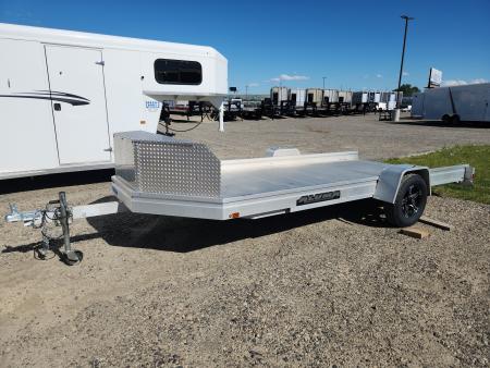 Used 2024 Aluma 14' UTILITY Utility Trailer