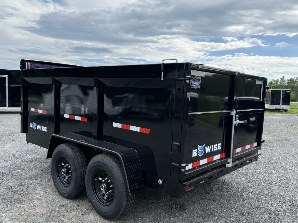 New 2026 BWISE DT712LP-LE-12 Dump Trailer
