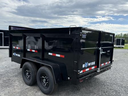 New 2026 BWISE DT712LP-LE-12 Dump Trailer
