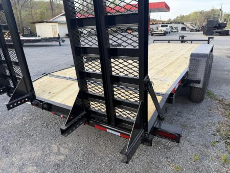 New 2026 Down 2 Earth Equipment Trailer 20’ EXTRA WIDE RAMPS.