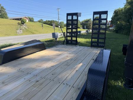 New 2026 Down 2 Earth Equipment Trailer 20’ EXTRA WIDE RAMPS.