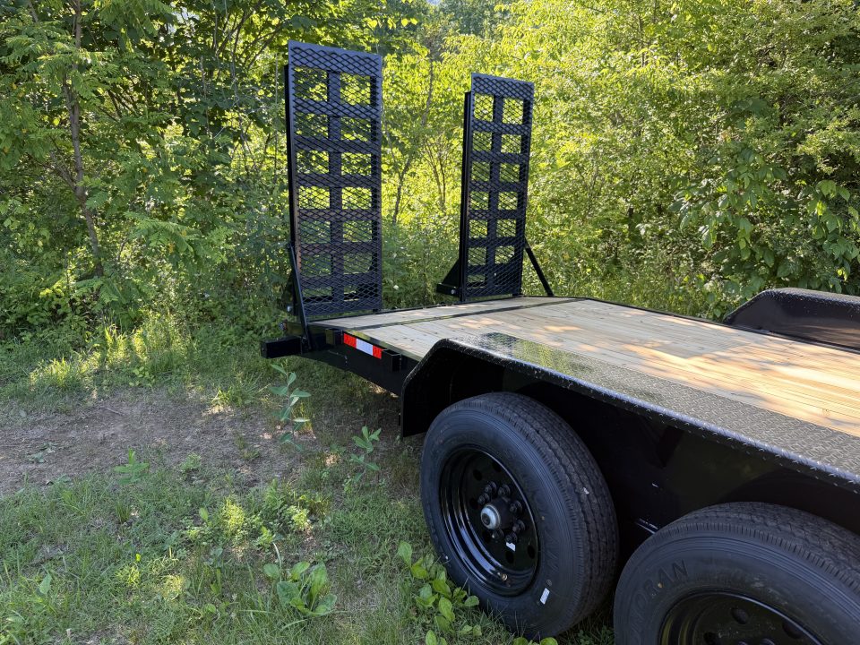 New 2026 Down 2 Earth Trailers 82x20 Equipment Trailer 8K AXLES