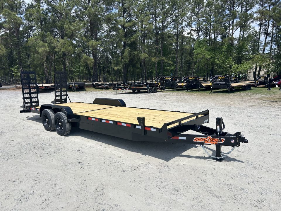 New 2026 Down 2 Earth Trailers 82x20 Equipment Trailer 8K AXLES