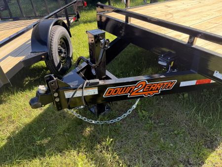 New 2026 Down 2 Earth Trailers 82x20 Equipment Trailer 8K AXLES
