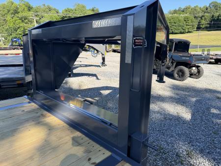 New 2026 Down 2 Earth GOOSENECK 8.5x40 (40 FLAT DECK ) 8K Axles , SLIDE OUT RAMPS
