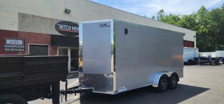 New 7 x 16 ST DLX Cargo 7k **Rear Flare w/ Loading Lights