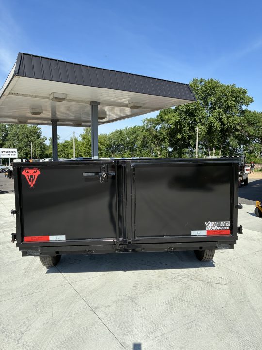 New 2026 7x14 Texas Pride 14k GVWR Dump Trailer 3' Side Walls Tarp Ramps Spare
