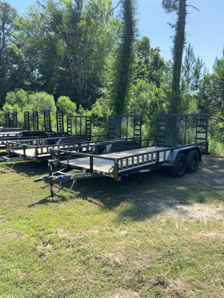 New 2026 Load Trail 7X16' TANDEM AXLE Utility Trailer