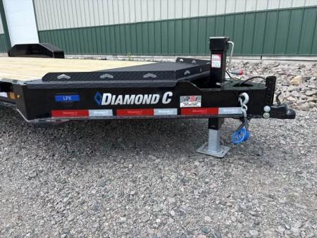 New 2026 20' Diamond C LPX207 Equipment Trailer