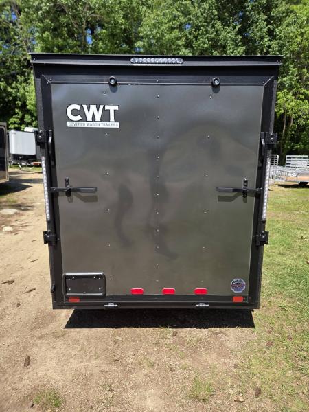 New 2026 Covered Wagon Trailers 6x10 cargo trailer with black out package and rear ramp door Cargo / Enclosed Trailer