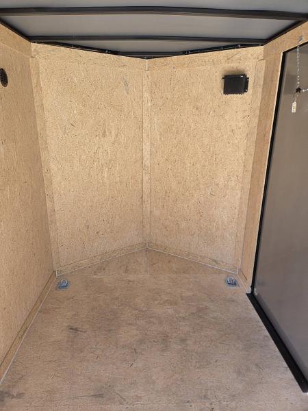 New 2026 Covered Wagon Trailers 6x10 cargo trailer with black out package and rear ramp door Cargo / Enclosed Trailer
