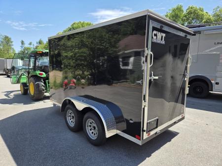 New 2026 Covered Wagon Trailers 6x12 dual axle cargo trailer with rear ramp Cargo / Enclosed Trailer