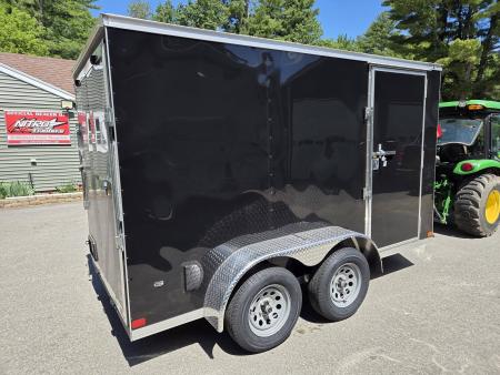 New 2026 Covered Wagon Trailers 6x12 dual axle cargo trailer with rear ramp Cargo / Enclosed Trailer