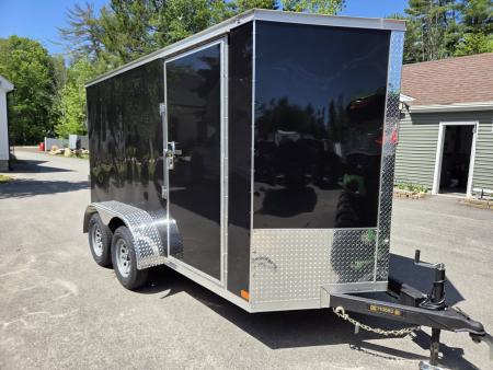 New 2026 Covered Wagon Trailers 6x12 dual axle cargo trailer with rear ramp Cargo / Enclosed Trailer