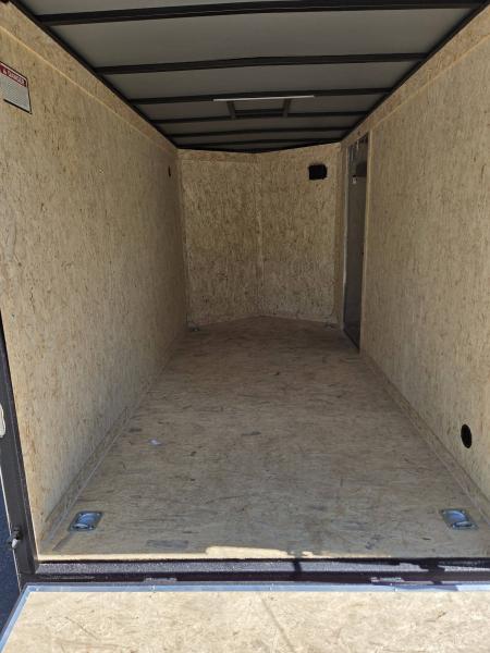 New 2026 Covered Wagon Trailers 6x12 dual axle cargo trailer with rear ramp Cargo / Enclosed Trailer