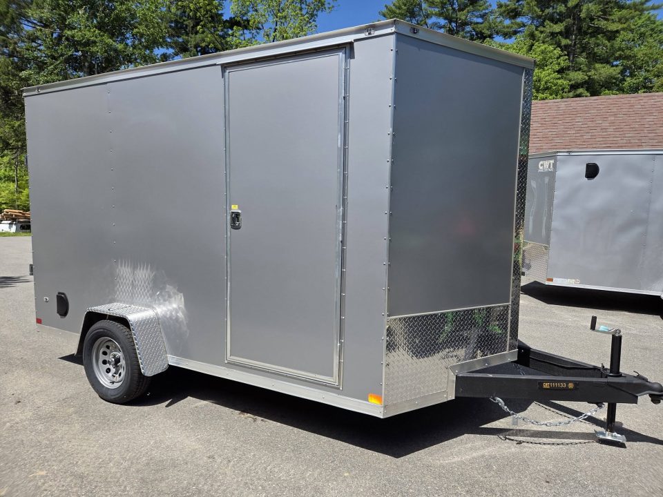 New 2026 Covered Wagon Trailers 7x12 extra height enclosed cargo trailer with rear ramp Cargo / Enclosed Trailer