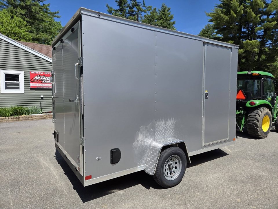 New 2026 Covered Wagon Trailers 7x12 extra height enclosed cargo trailer with rear ramp Cargo / Enclosed Trailer