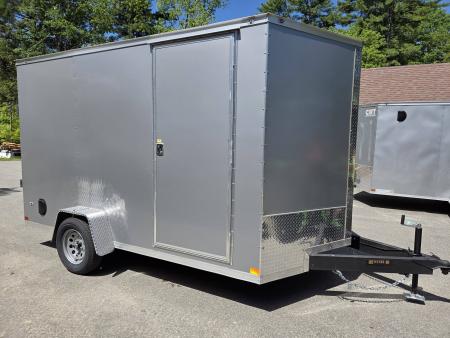 New 2026 Covered Wagon Trailers 7x12 extra height enclosed cargo trailer with rear ramp Cargo / Enclosed Trailer