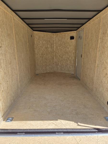 New 2026 Covered Wagon Trailers 7x12 extra height enclosed cargo trailer with rear ramp Cargo / Enclosed Trailer