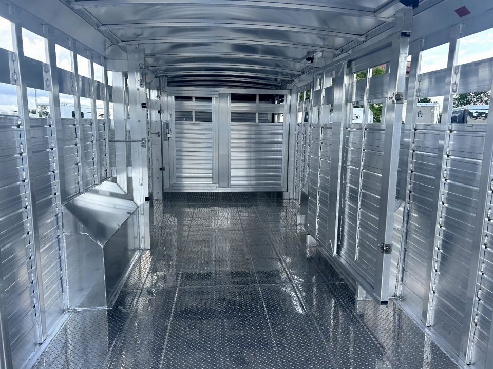 New 2027 4-Star Trailers 8x24 Stock Trailer