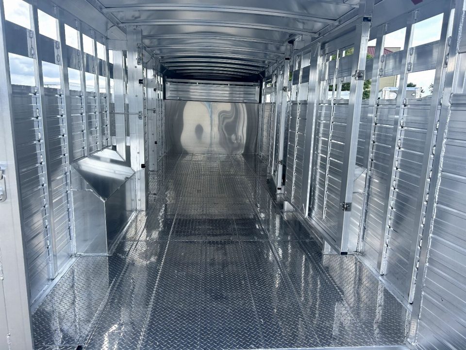 New 2027 4-Star Trailers 8x24 Stock Trailer