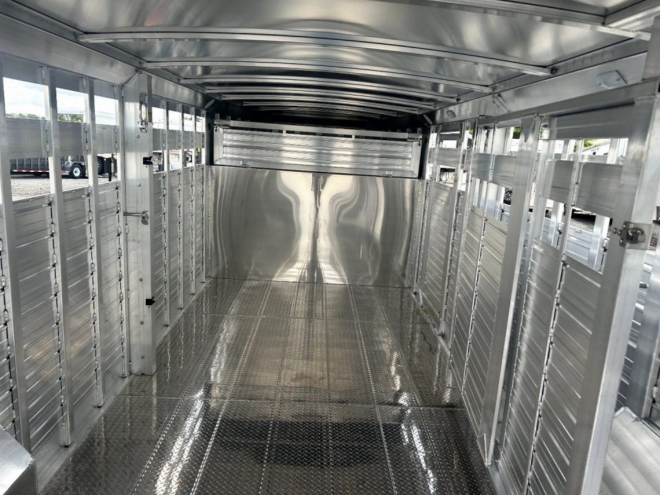 New 2027 4-Star Trailers 8x24 Stock Trailer