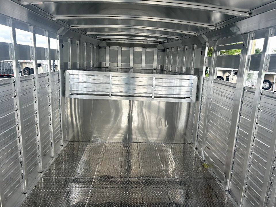 New 2027 4-Star Trailers 8x24 Stock Trailer
