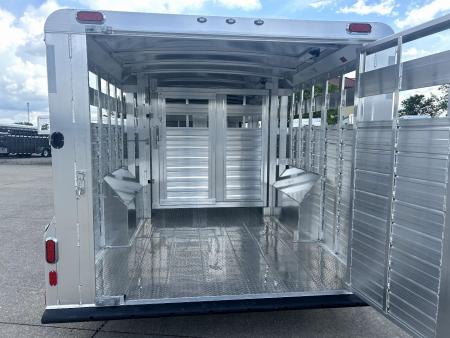 New 2027 4-Star Trailers 8x24 Stock Trailer