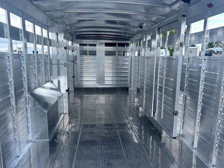 New 2027 4-Star Trailers 8x24 Stock Trailer
