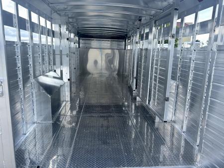 New 2027 4-Star Trailers 8x24 Stock Trailer