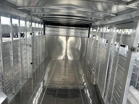 New 2027 4-Star Trailers 8x24 Stock Trailer
